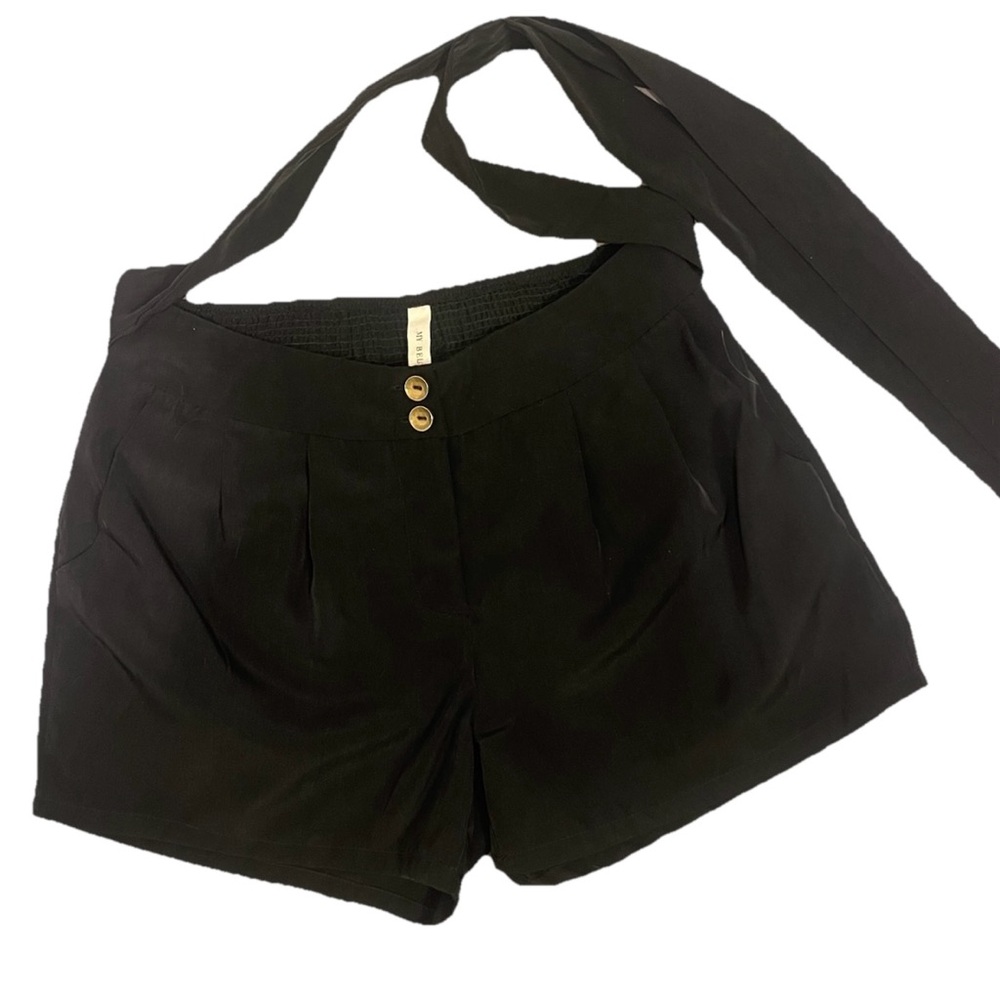 MY BELOVED Women’s Black High Waist Dress Shorts Sz Small